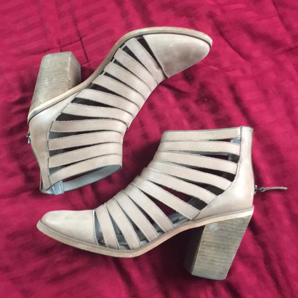 Hinge Strappy Ankle Booties